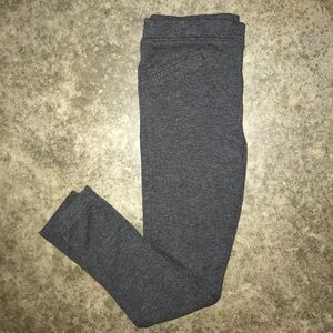 Gray leggings
